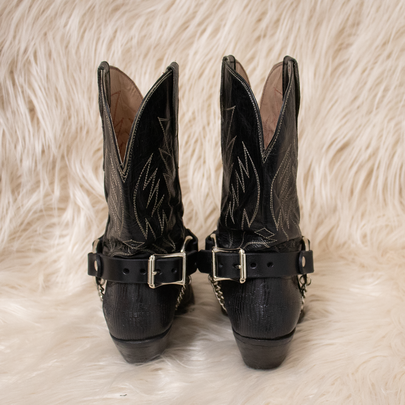 TOUCH OF EVIL BOOT STRAPS