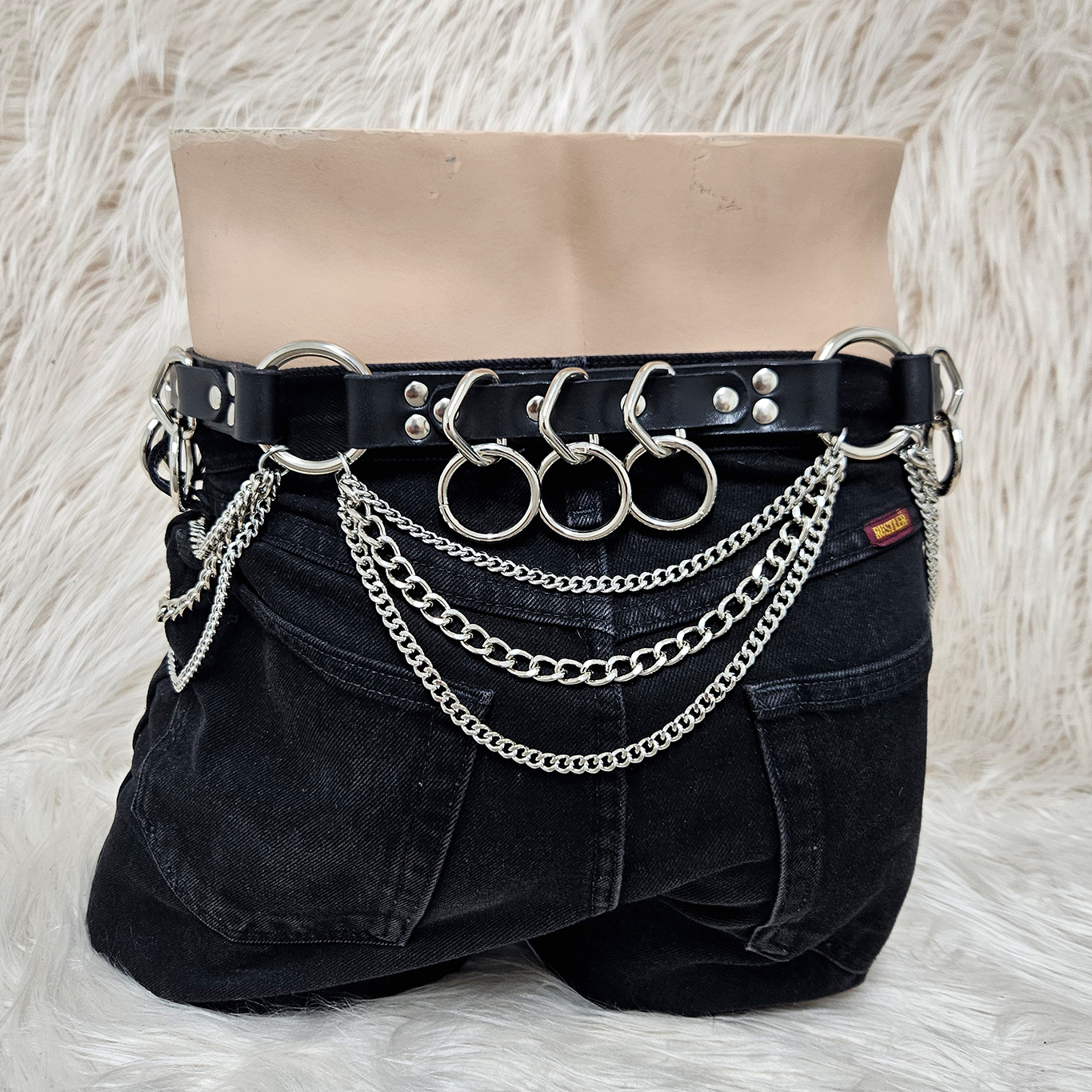 TRIPLE BONDAGE BELT