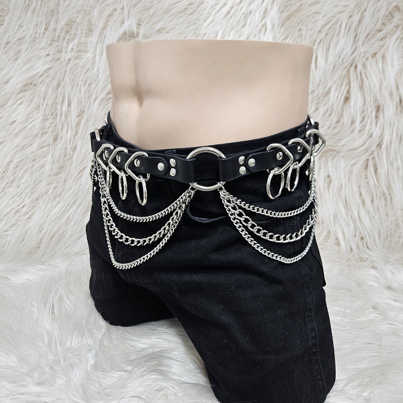 TRIPLE BONDAGE BELT