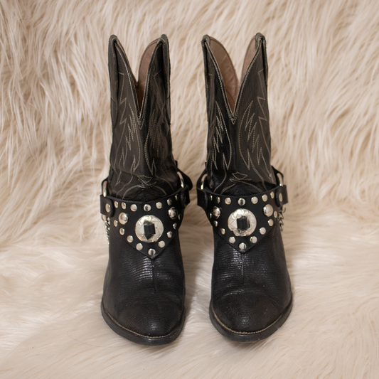 TOUCH OF EVIL BOOT STRAPS