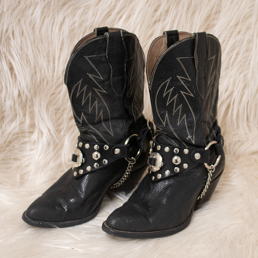 TOUCH OF EVIL BOOT STRAPS