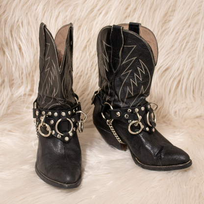 EXQUISITE CORPSE BOOT STRAPS